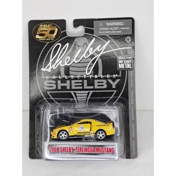 Shelby Collectibles 1:64 Shelby Mustang Terlingua #08 2008 yellow
